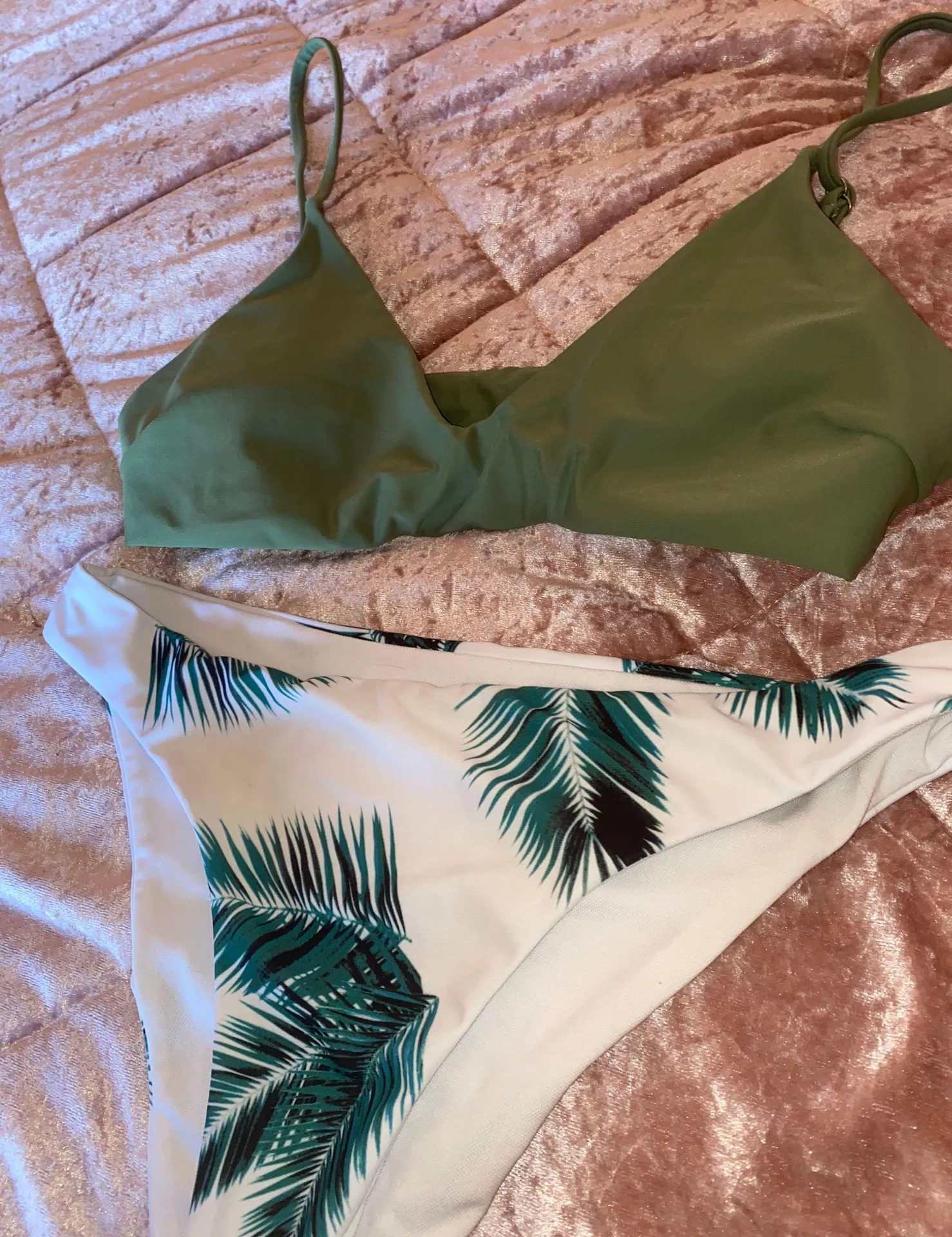 SheIn Tropical Print Bikini - Image 2