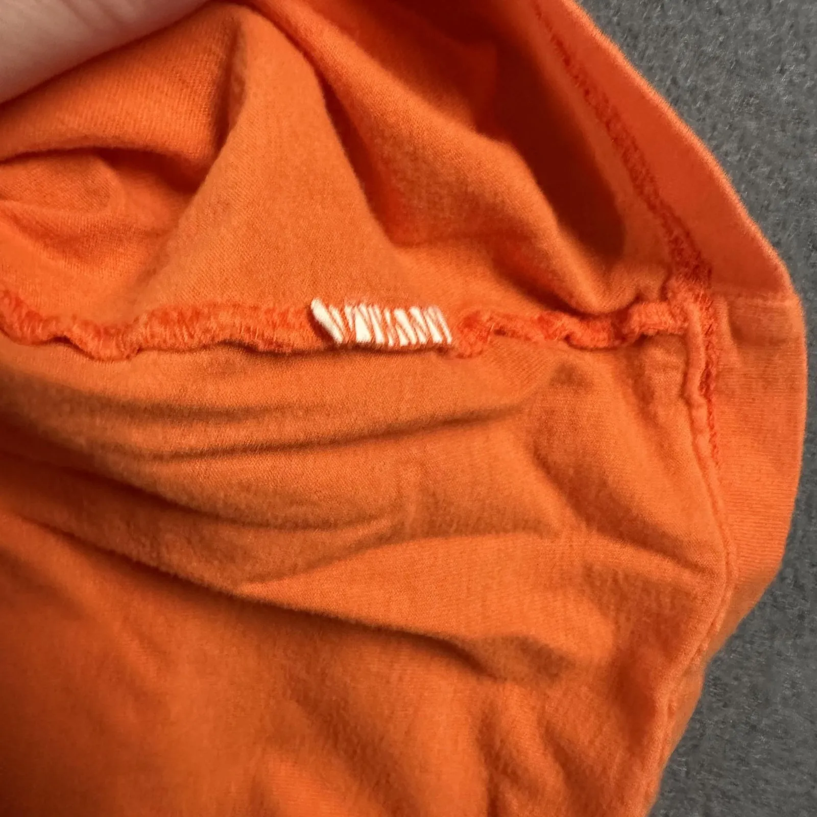 Auburn Tigers Shirt Womens XL Orange NCAA Football Long Sleeve Tee T - Image 7