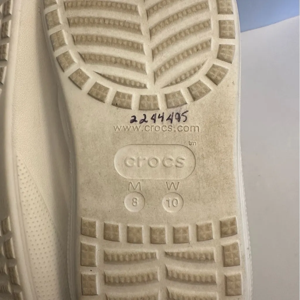 Crocs Unisex Classic Crush Sandal Women's Size 10 - Men 8.0 - Image 11