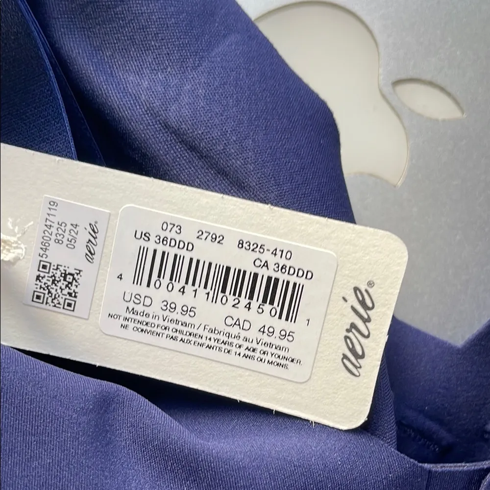 Aerie Blue Full-Coverage Bra with Molded Cups - Image 2