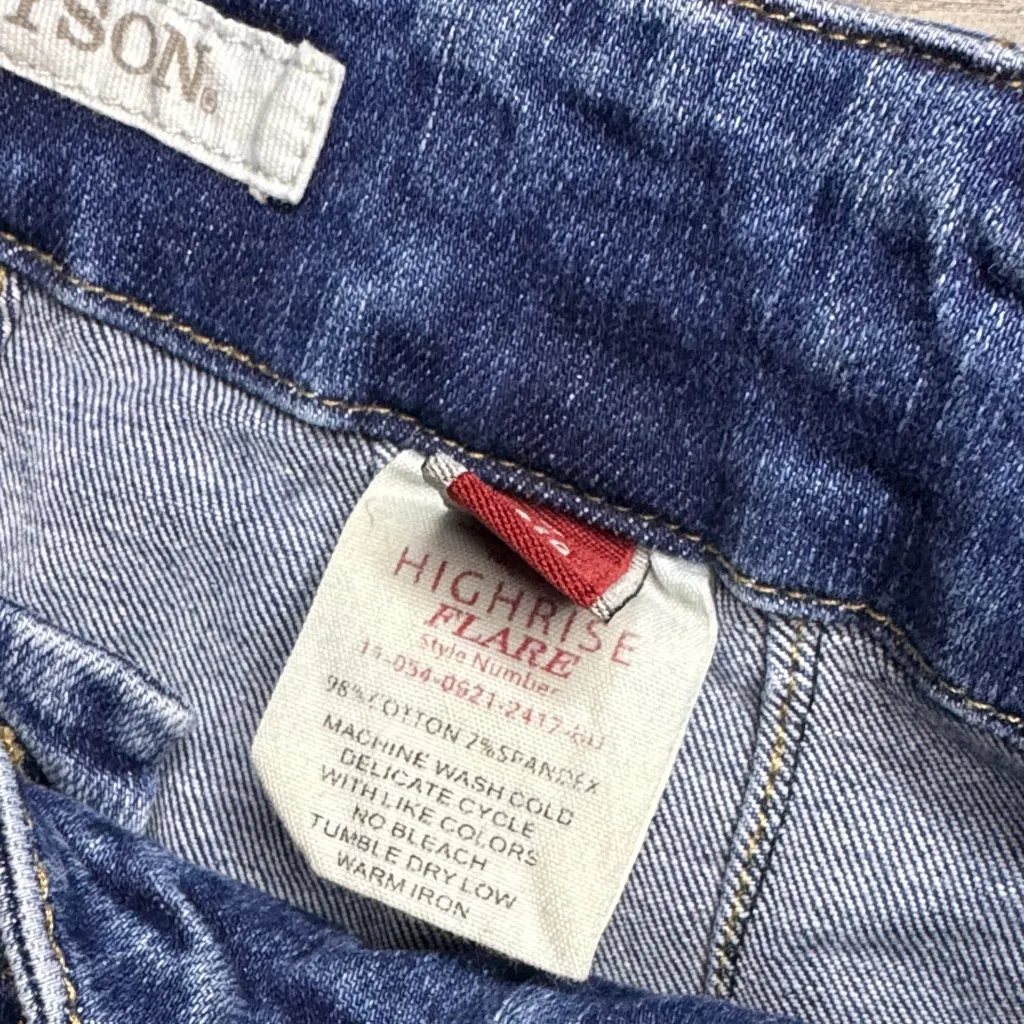 Stetson Women's Blue Flare Jeans - Image 3