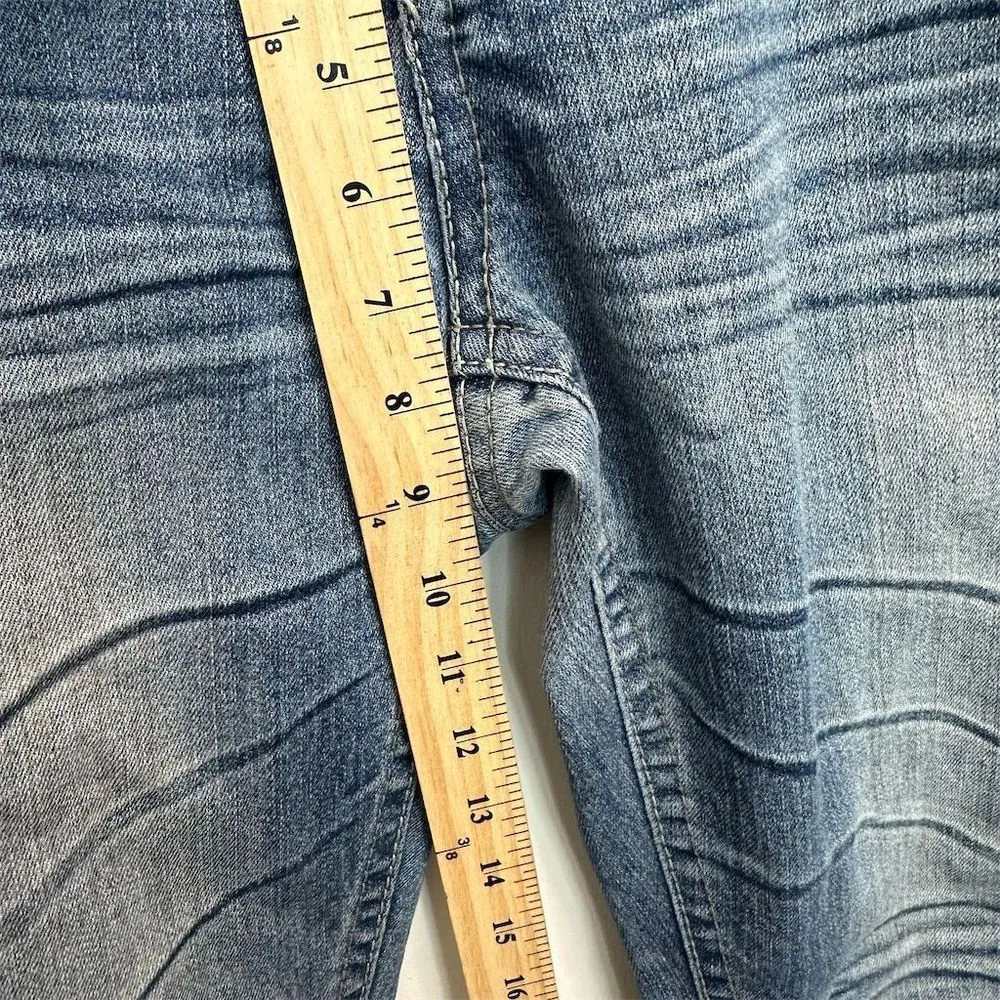 Vintage Vanilla Star V-Star Womens 11 Denim Jeans Capri Y2K‎ Grunge Skater Retro - Image 7