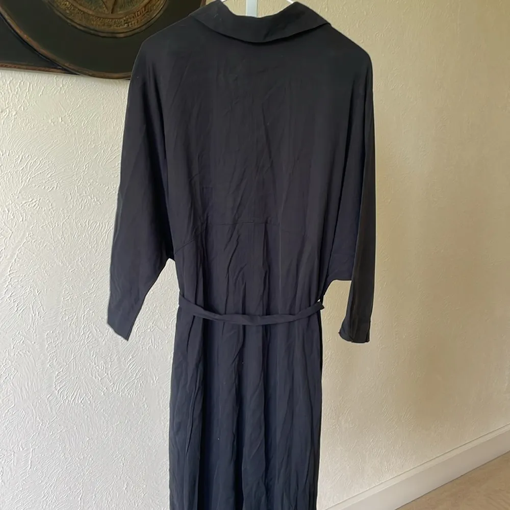 Lululemon perfectly poised cupro blend oversized shirt dress - Image 6