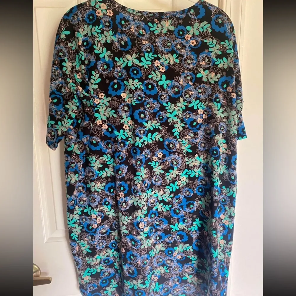 LULAROE Simply Comfortable Long Tunic Top Multicolor Size xxs Women’s - Image 3