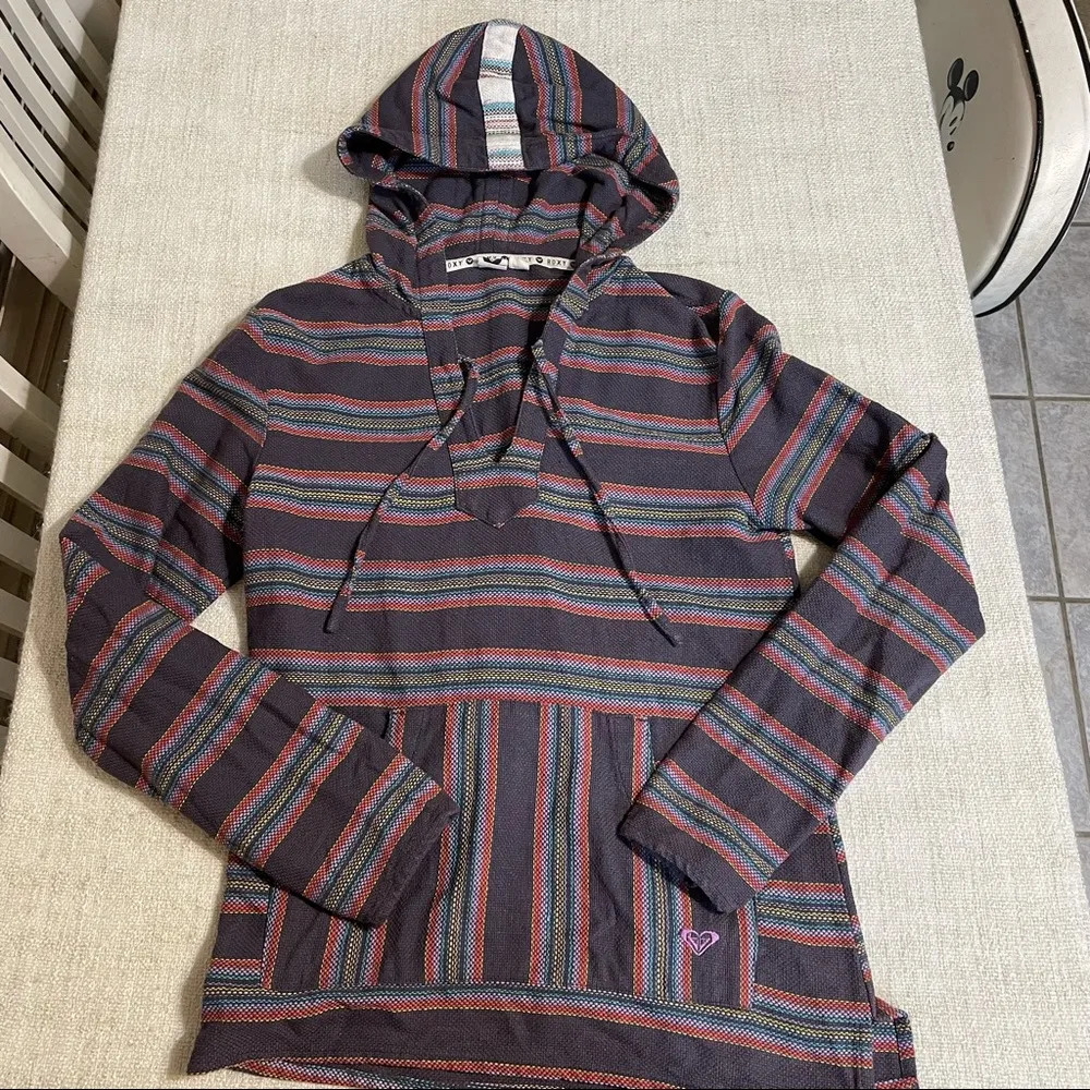 Roxy Women’s/Juniors Hooded Long Sleeve Shirt - Image 10