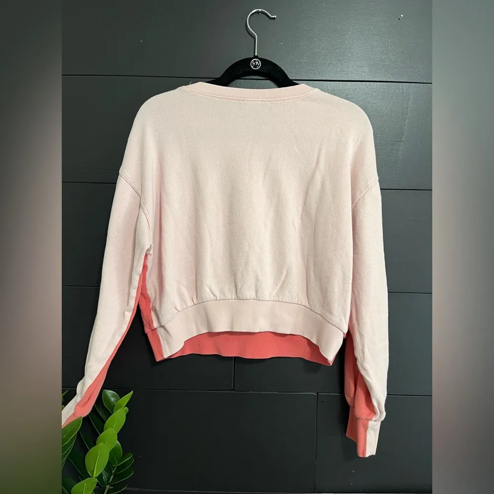 Splendid  Two Tone Pullover Crewneck Sweatshirt Colorblock Women’s Sz Small EUC - Image 4