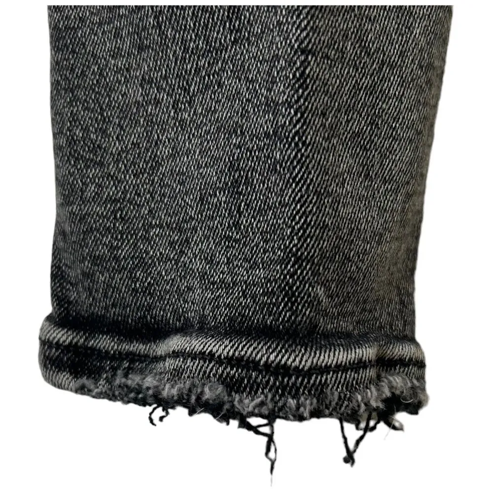 AGOLDE Sophie Skinny Jeans Size 25 Silence Distressed Stretch Black Gray Jeans - Image 10