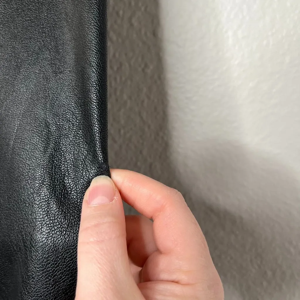 Commando Womens Faux Leather Black Control shimming shaping Leggings Size M - Image 5