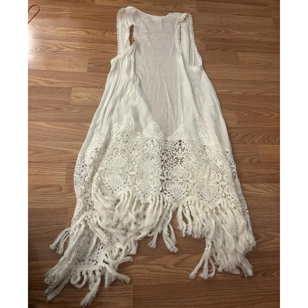 Altar’D State Boho Crochet Vest Size Small - Image 7