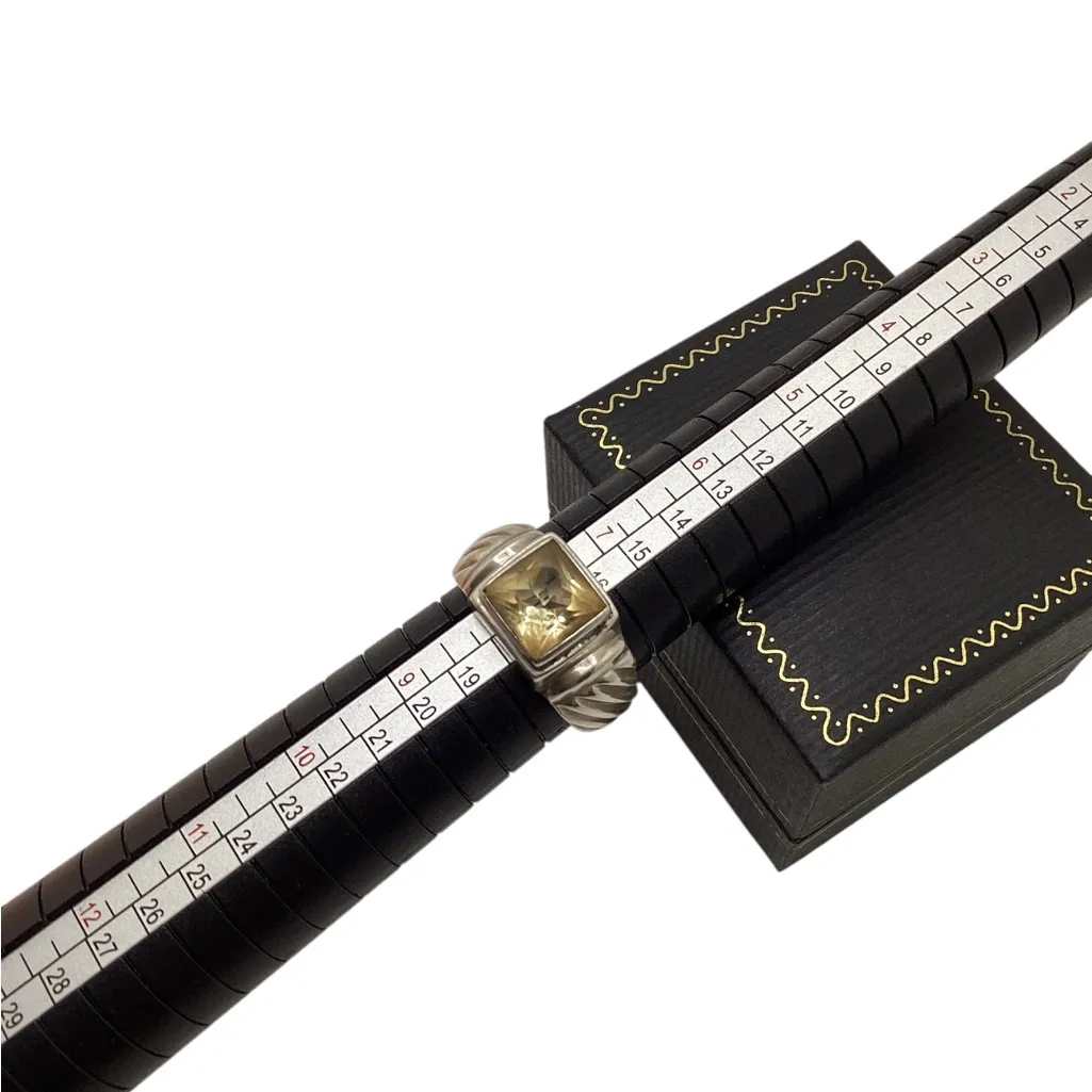 Vintage Silpada citrine ring. Size 8 - Image 6