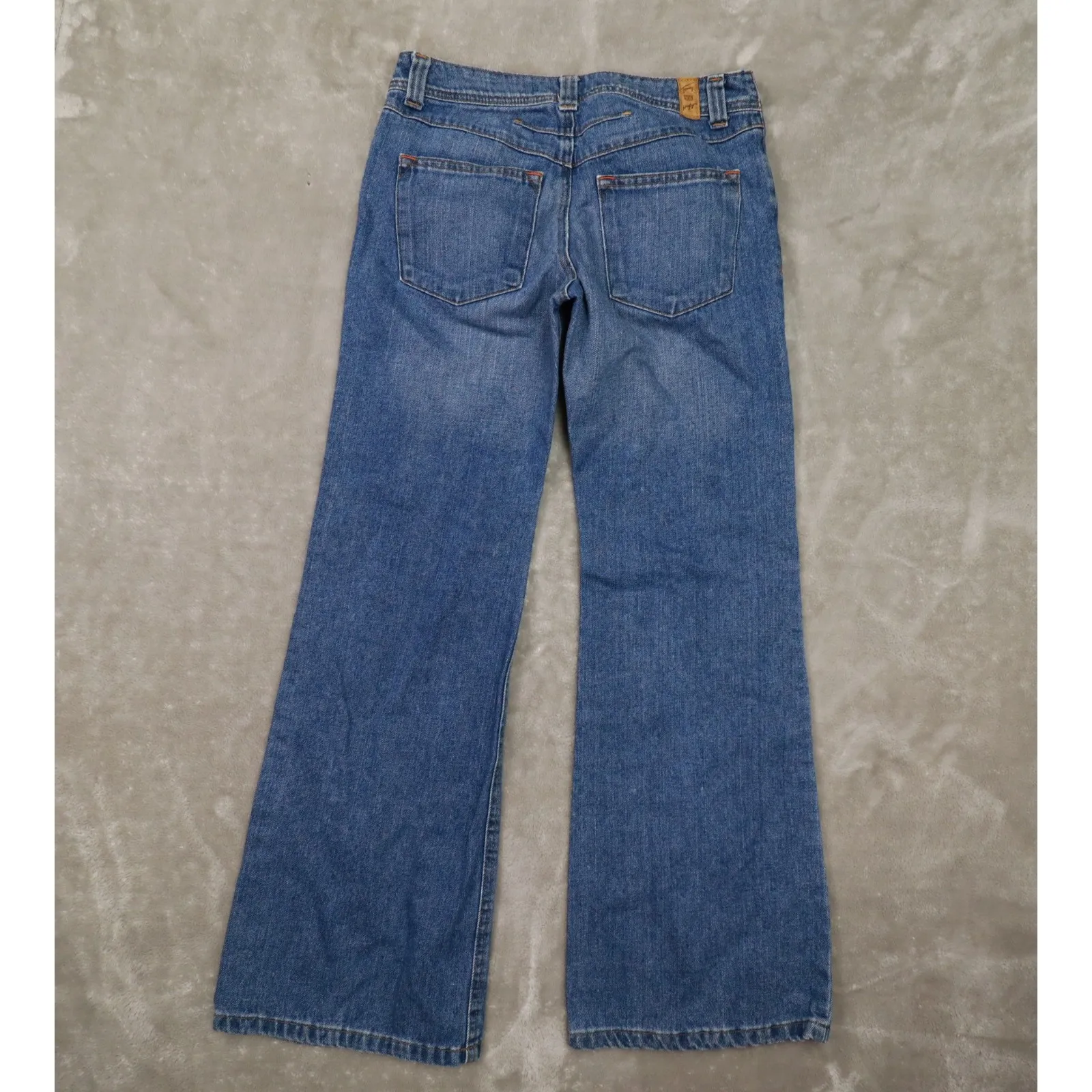 Tommy Hilfiger Vintage Y2k Hipster Flare Medium Wash Denim Jeans Women's size 6 - Image 5