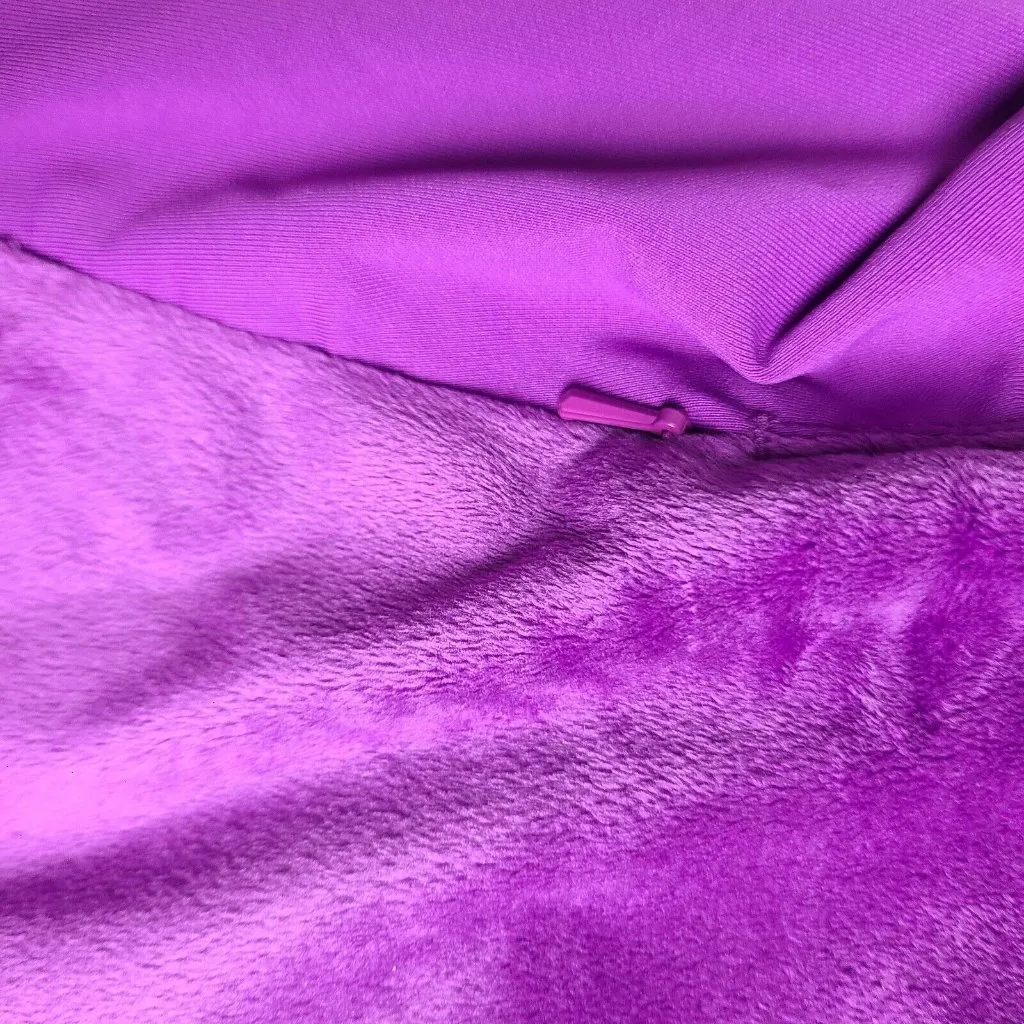 Peter Millar Warmth Women's Size Small Performance Purple Fleece Vest MSRP 139 - Image 2