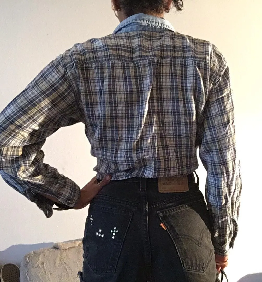 Vintage Flannel Multiple Size XS - Image 4