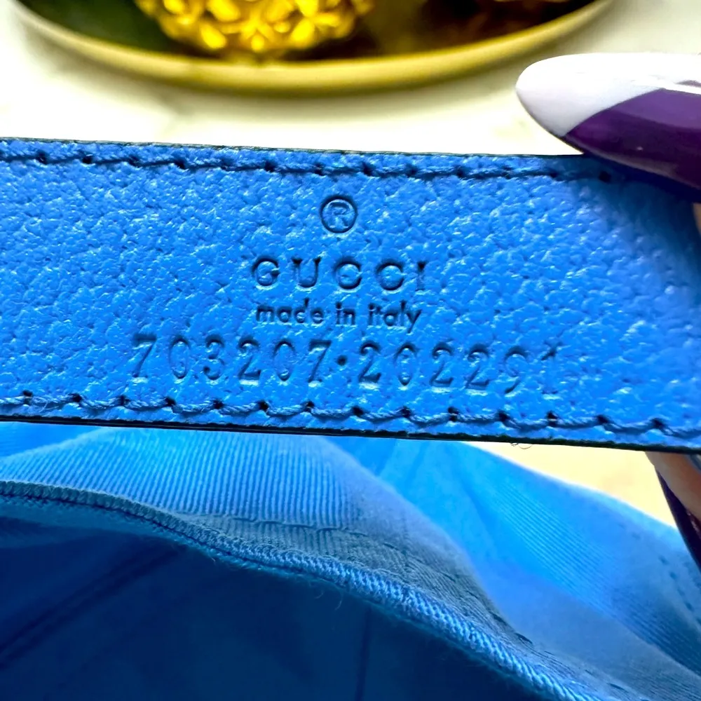 Gucci California Logo Sequin Baseball Hat - Image 6