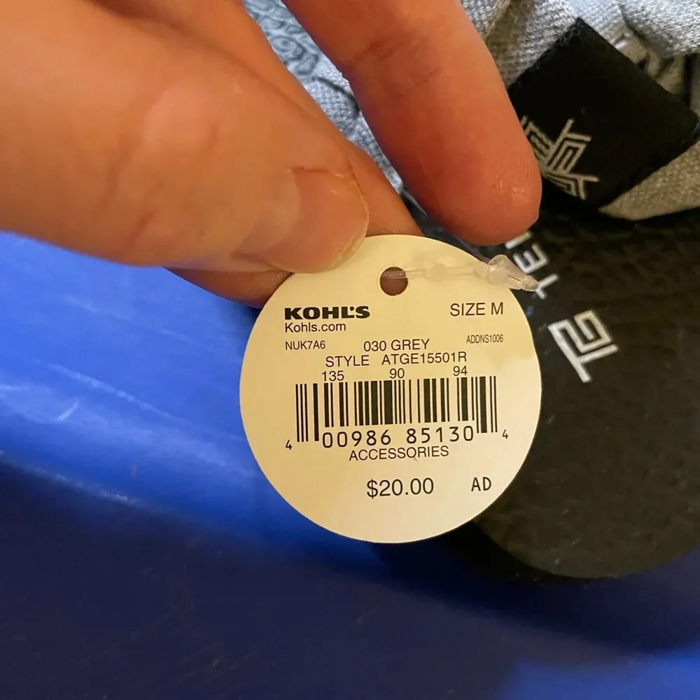 NWT Tekgear yoga flip‎ flops size M 7/8 - Image 5