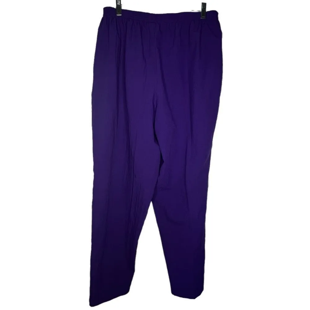 Vintage Teddi‎ Sport Pantsuit Purple Size M - Image 11