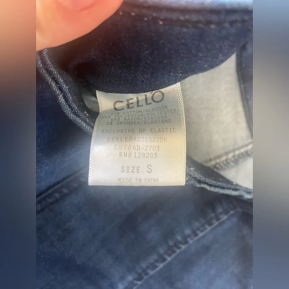 COPY - Cello dark wash flares/trouser - Image 5