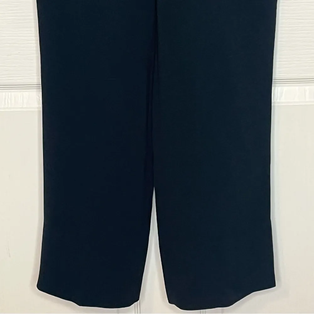 MM. Lafleur New York Sz 2 Black Pants Business Classic Flat Front Straight Leg - Image 4