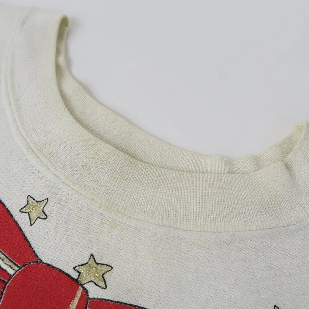 Vintage 80s Holiday Time Christmas Sweatshirt - Image 9