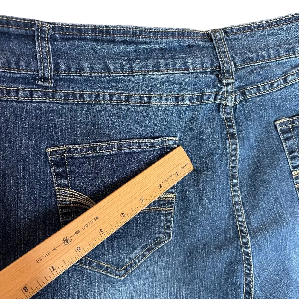 Roz & Ali Ankle Dark Wash Jeans - Image 6