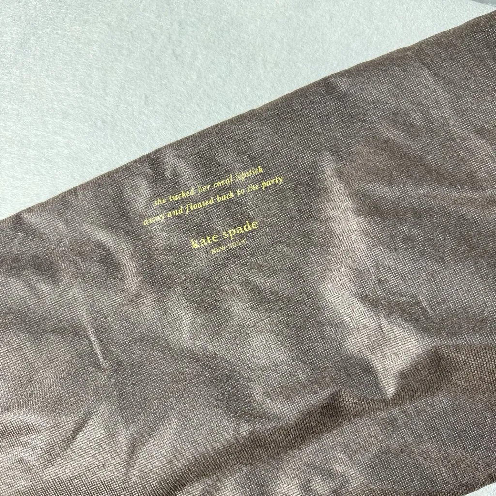 Kate Spade Floral Green Floral Pattern Hobo Bow Shoulder Bag purse With Dust Bag - Image 13