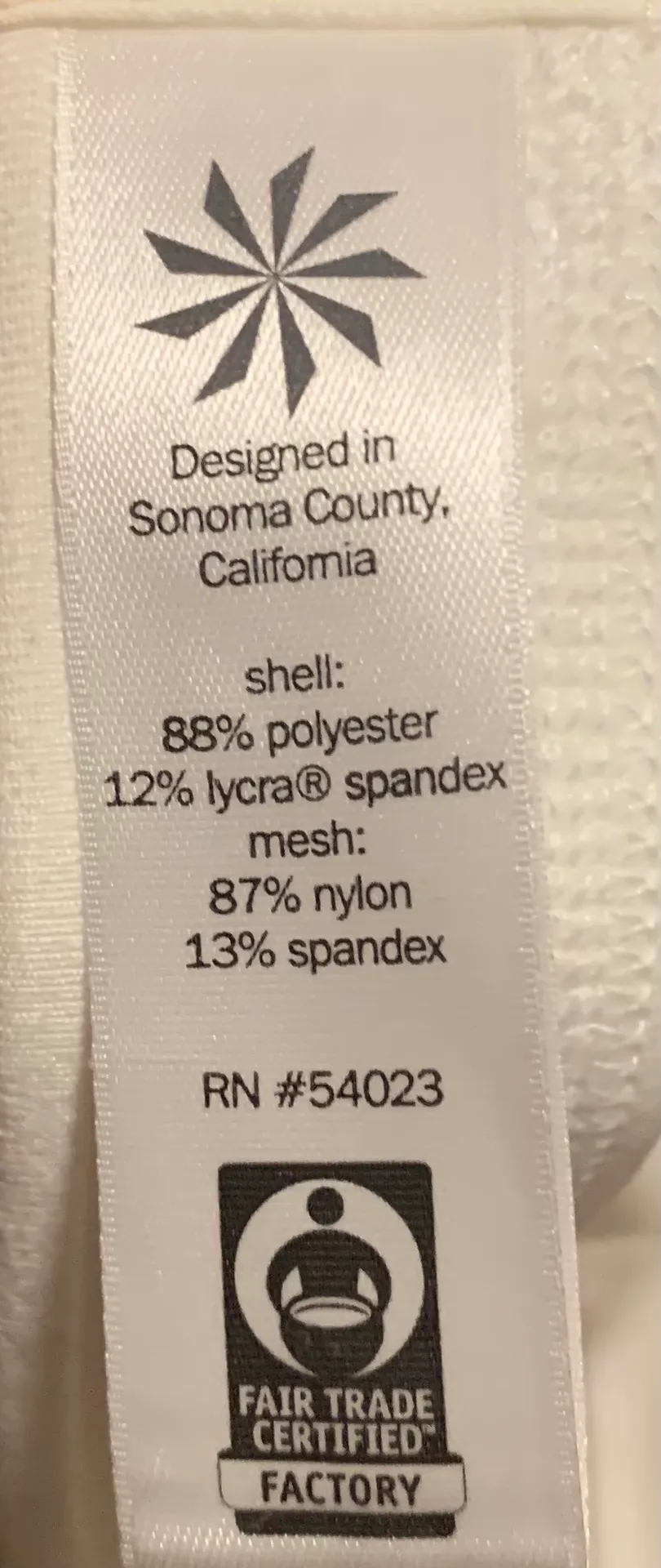 Athleta White Sports Bra - Image 6