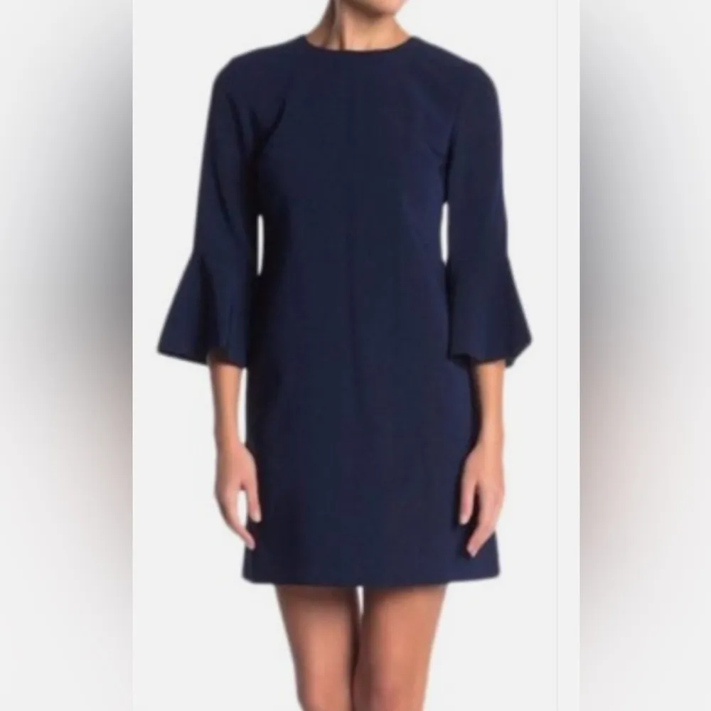 Alice + Olivia Thym Bell Sleeve Tunic Mini Dress Cocktail Luxe Office Size 0 - Image 3