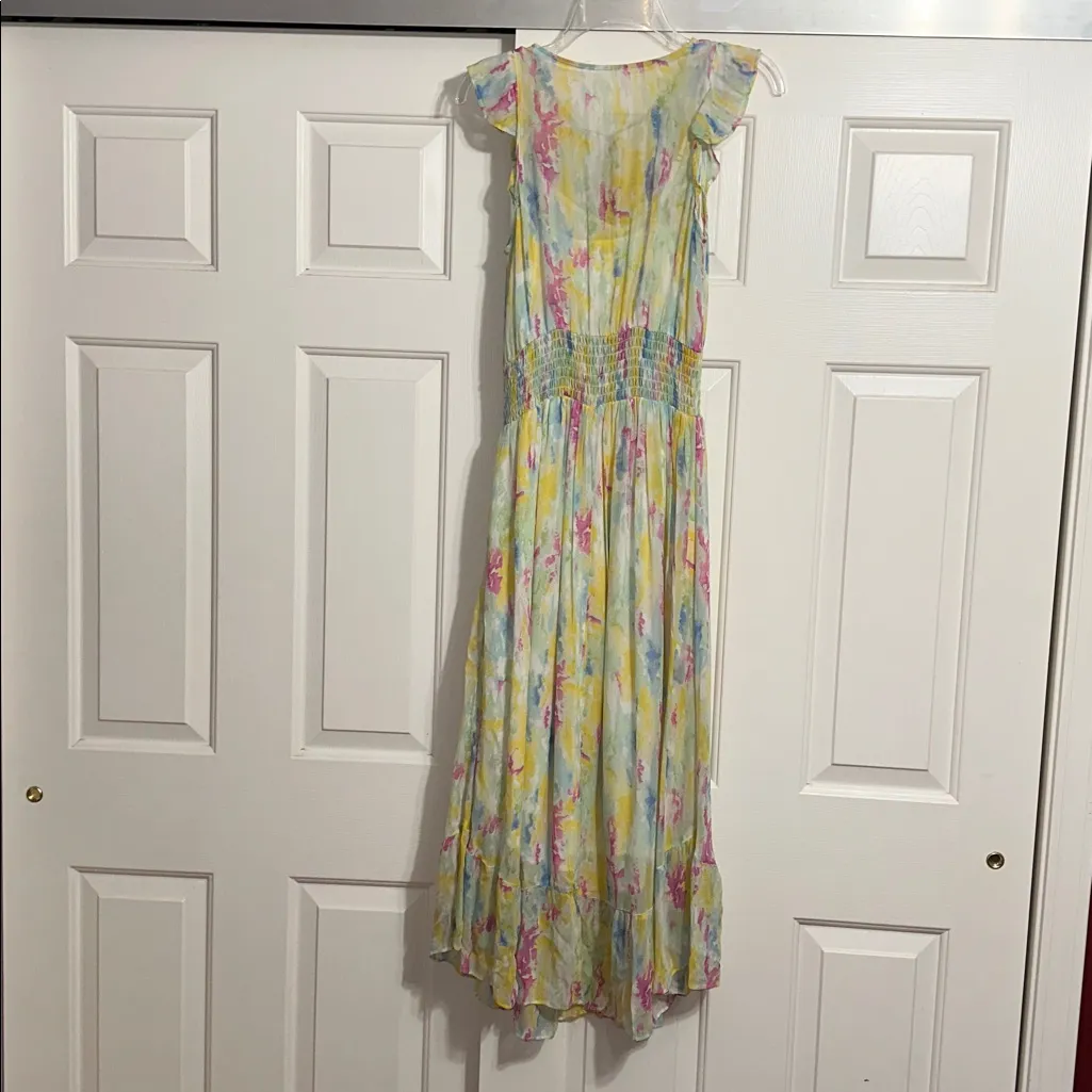 Anthropologie Pastel Floral Dress - Image 2