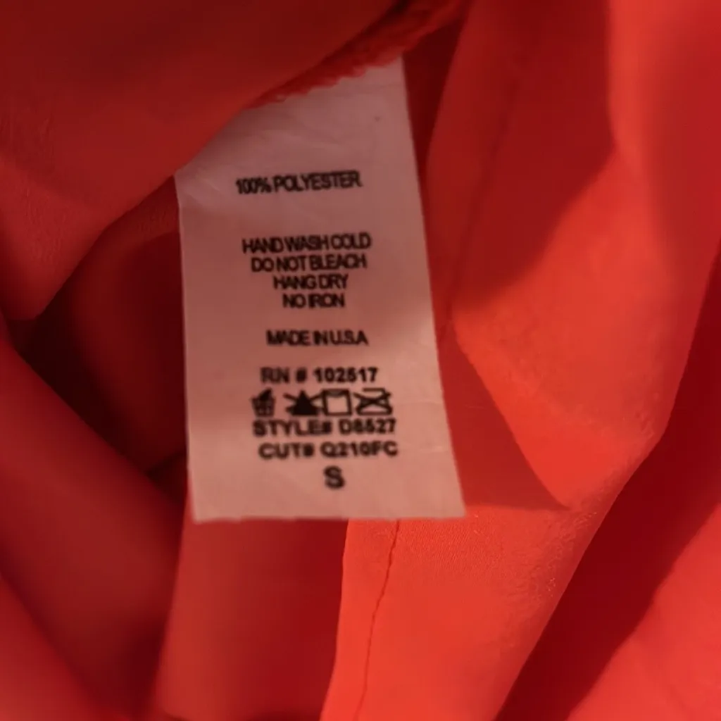 Soprano Orange Dress Small - Image 4