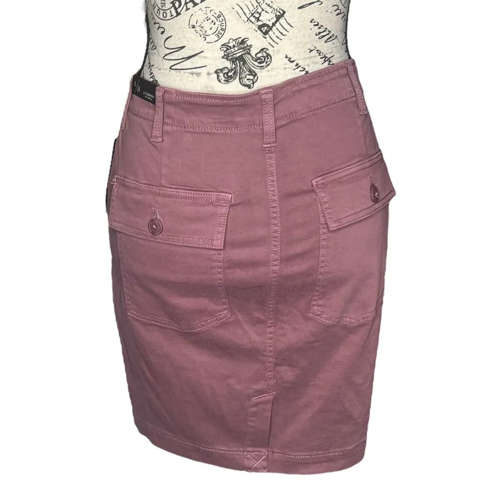 Liverpool SIZE 6/28 Maggie Back Slit 4 Pocket Utility Skirt - Stitch Fix - Image 5