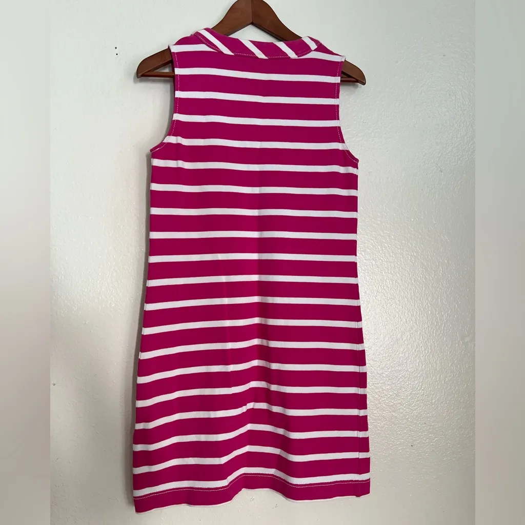 Kate Spade Pink and White Striped Dress - Image 3