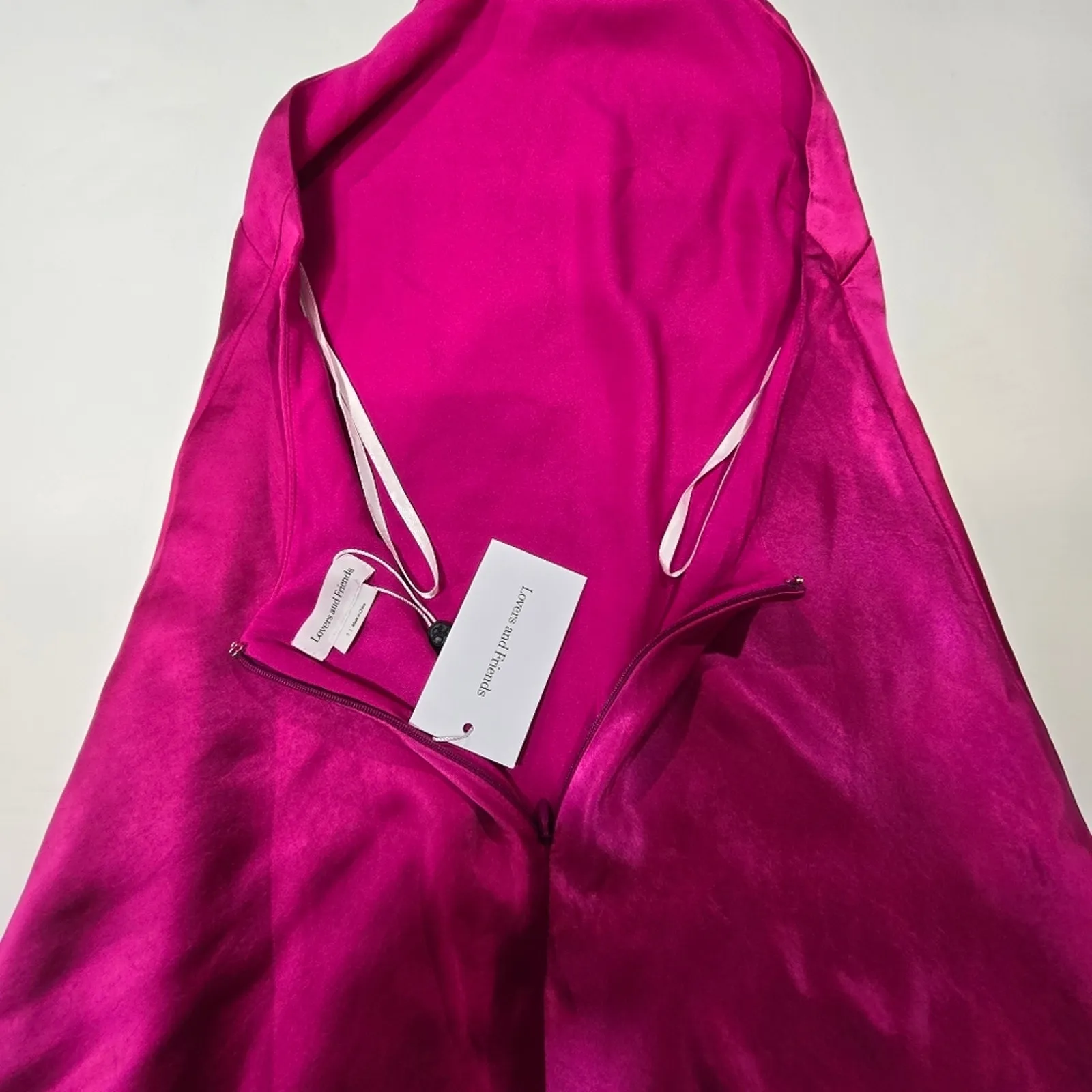 Lovers and Friends Hayes Mini Dress in Magenta Pink Small - Image 12