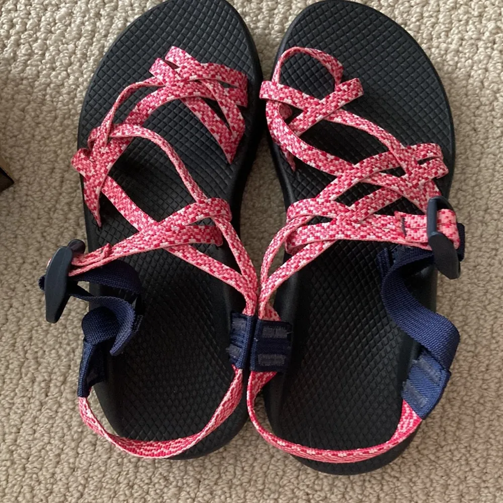 NEW Chaco Women’s ZX2 Classic Fusion Rose Pink Sandals Shoes Size 8 RARE NIB - Image 2