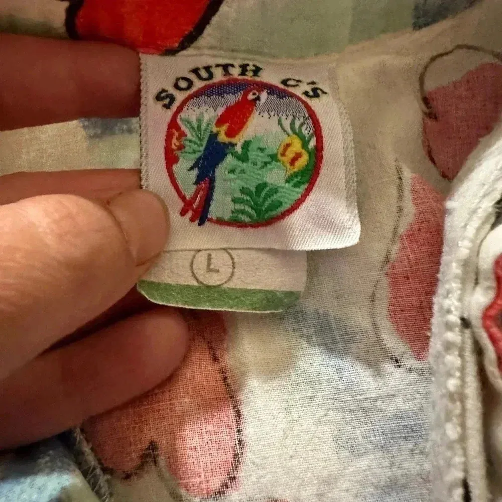 South c’s size large button down shirt White - Image 3