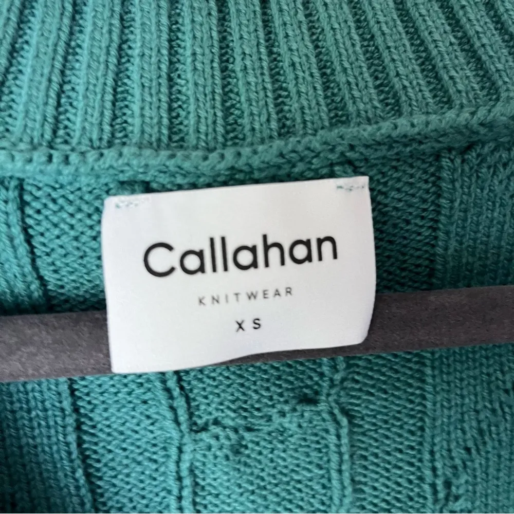 Callahan Chelle Cable Knit Sweater Vest in Ice Blue XS NWT - Image 4