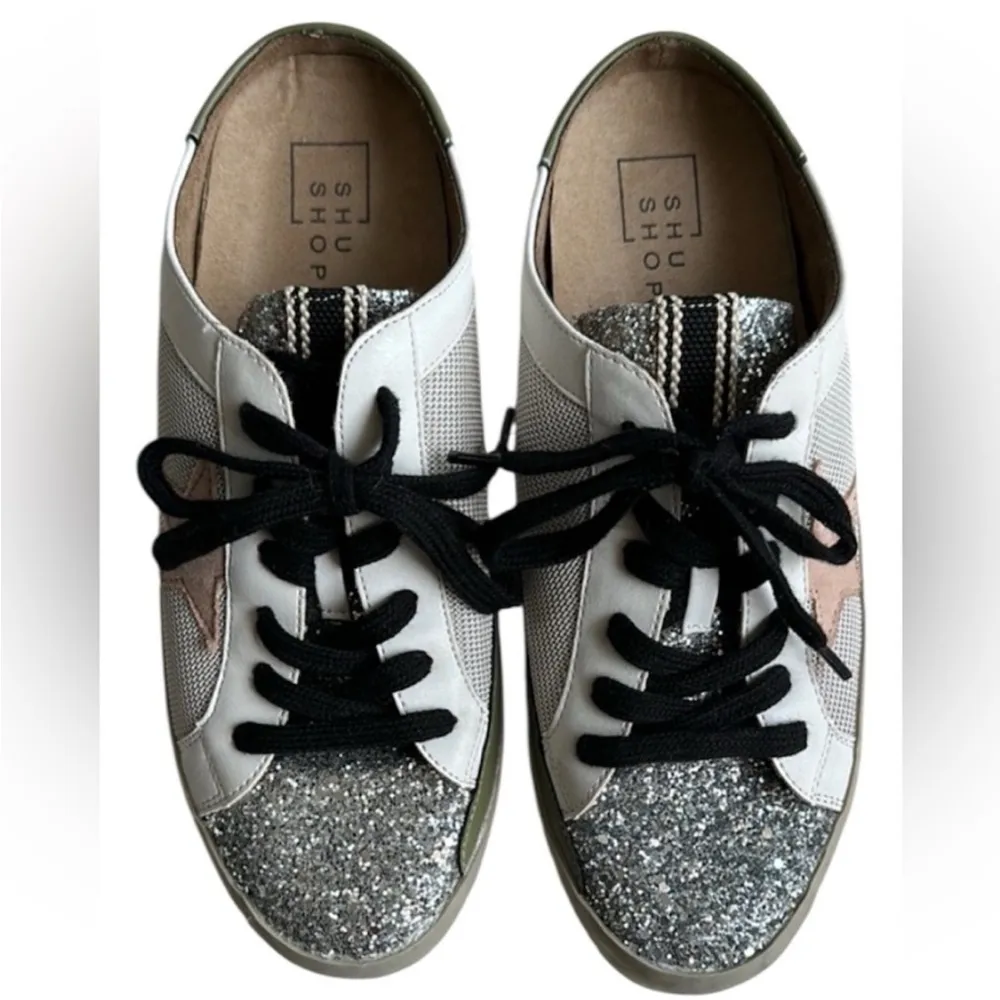 ShuShop Polly Glitter Slip on Sneakers Fashion - Image 11