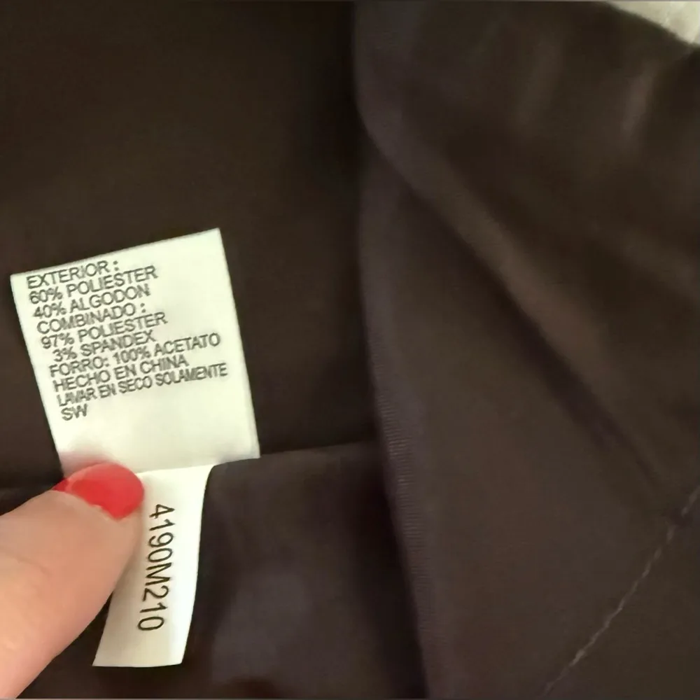 Antonio Melani Dress Womens 8 Sleeveless Ivory Brown Dots Fully Lined Sheath - Image 13