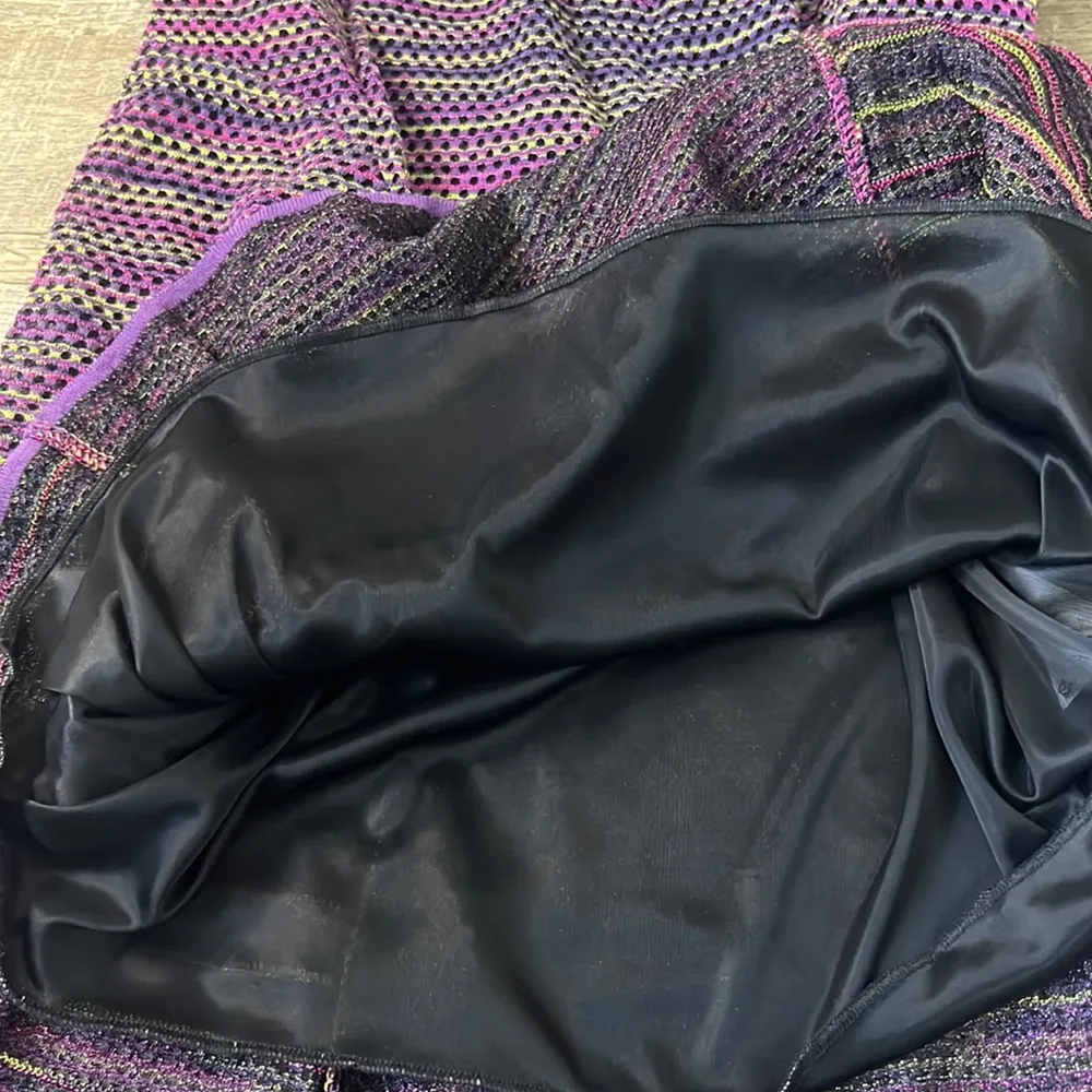 Missoni Purple Multi Color Skirt Size 2 - Image 5