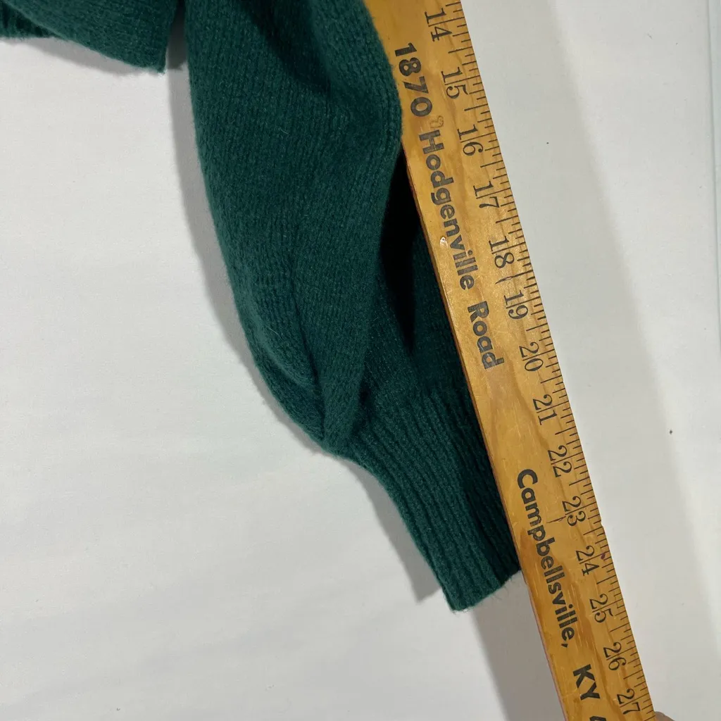 ALTAR’D STATE SWEATER SHRUG CARDIGAN OPEN FRONT‎ SUPER SOFT XS GREEN PREOWN A76 - Image 8