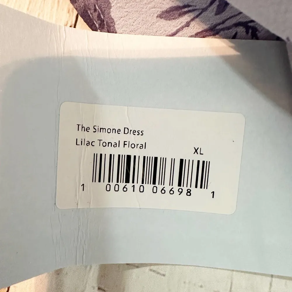 Hill House The Simone Maxi Dress in Lilac Tonal Floral Size XL - Image 7