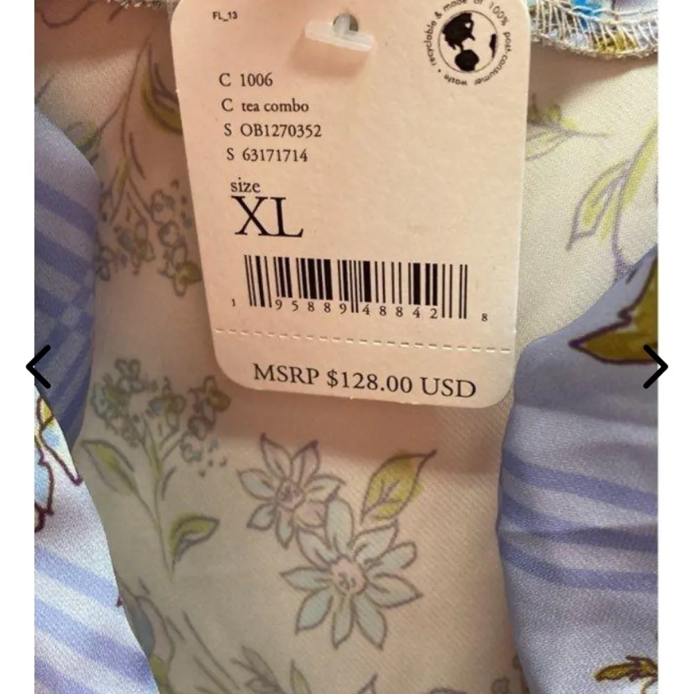 Nwt Free People revolve Rose Slip dress boho floral party spring formal satin - Image 6