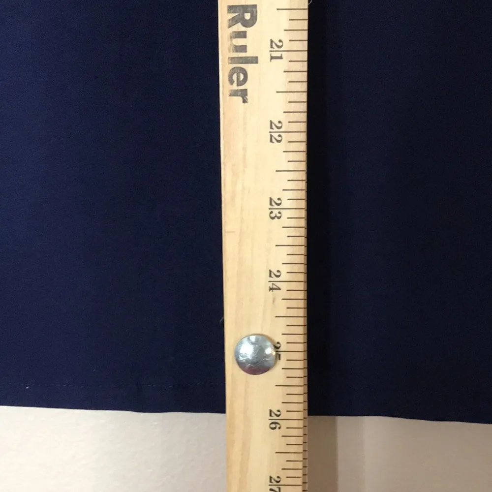 FIGS Technical "Casma" Scrub Top Small Style FW1100 Navy Blue medical shirt - Image 7