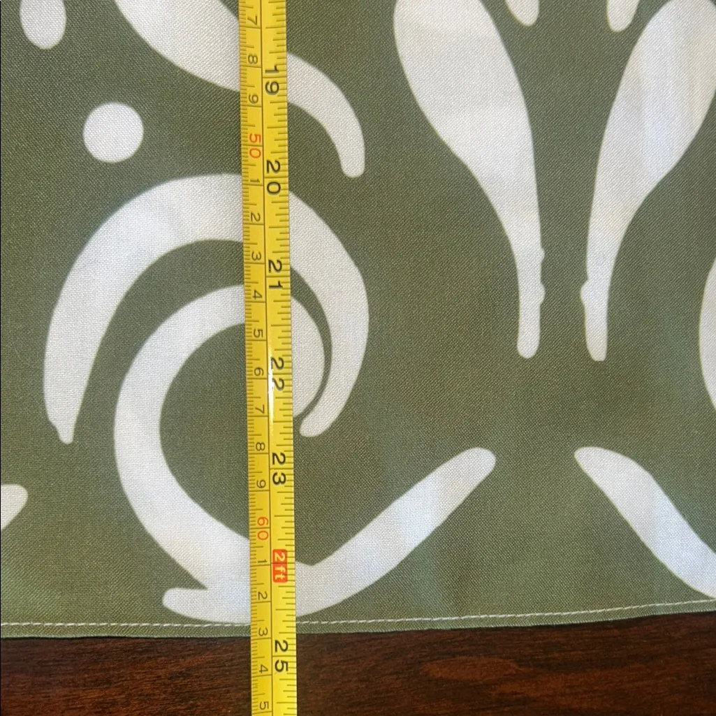 Commense Olive and White Strapless Dress Green Size XS - Image 12