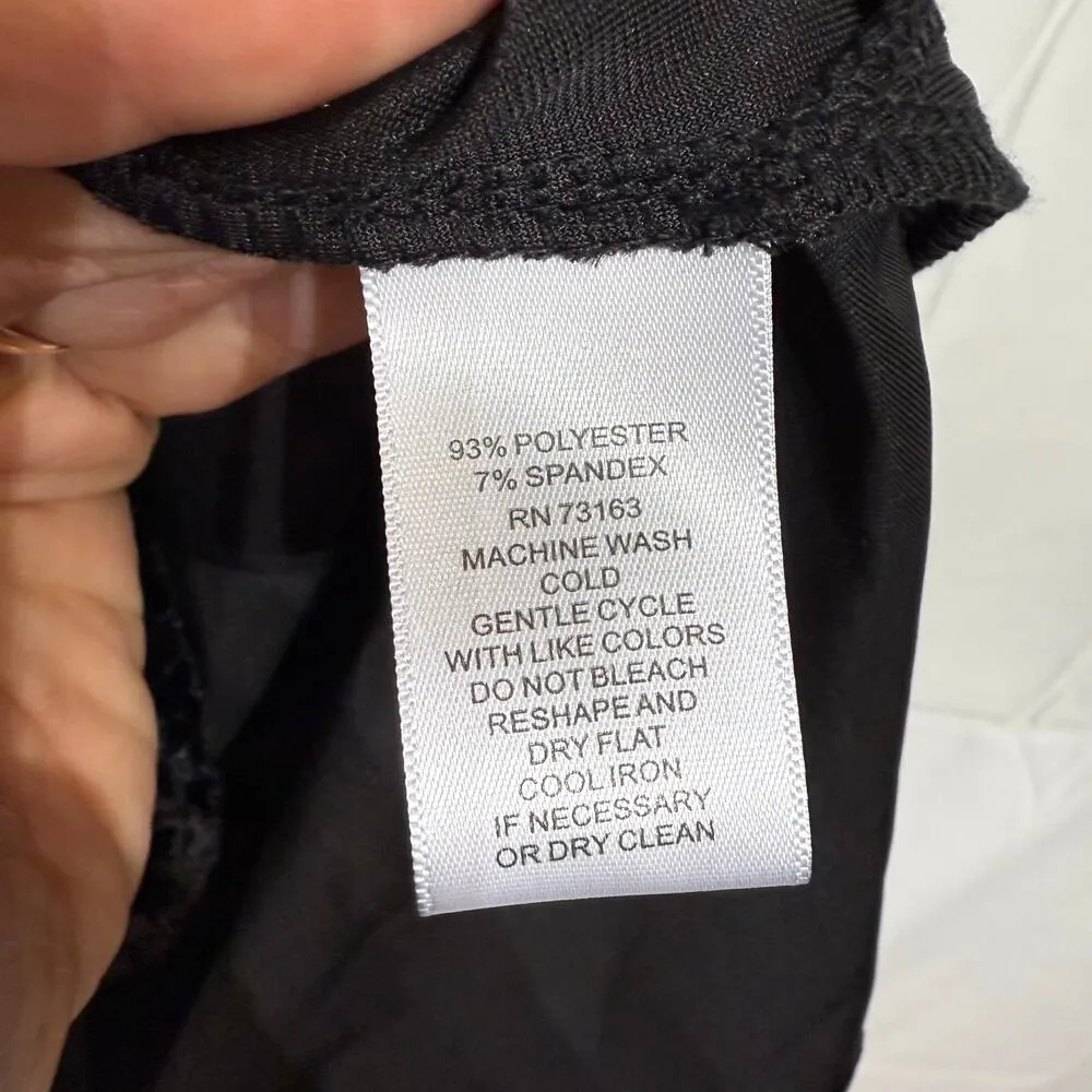 Cupio Holiday Black Velvet Dress Sz S NWT - Image 6