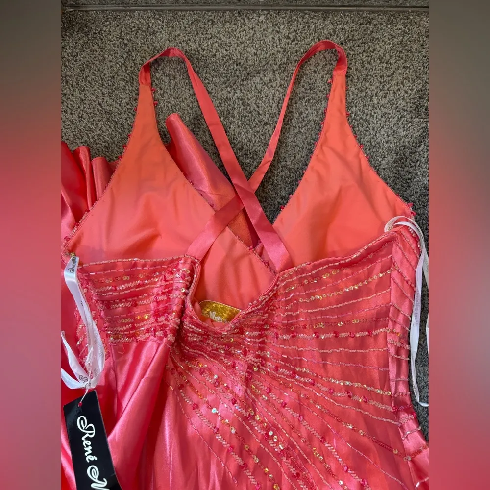 Rene Moiselle Beaded Maxi Dress Size 16 - Image 5