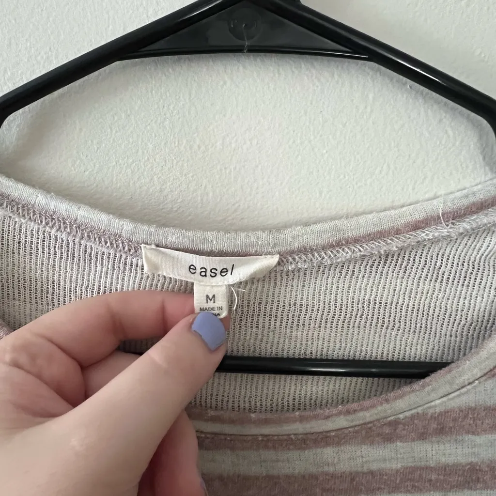 Easel Striped Crewneck Sweater - Image 2