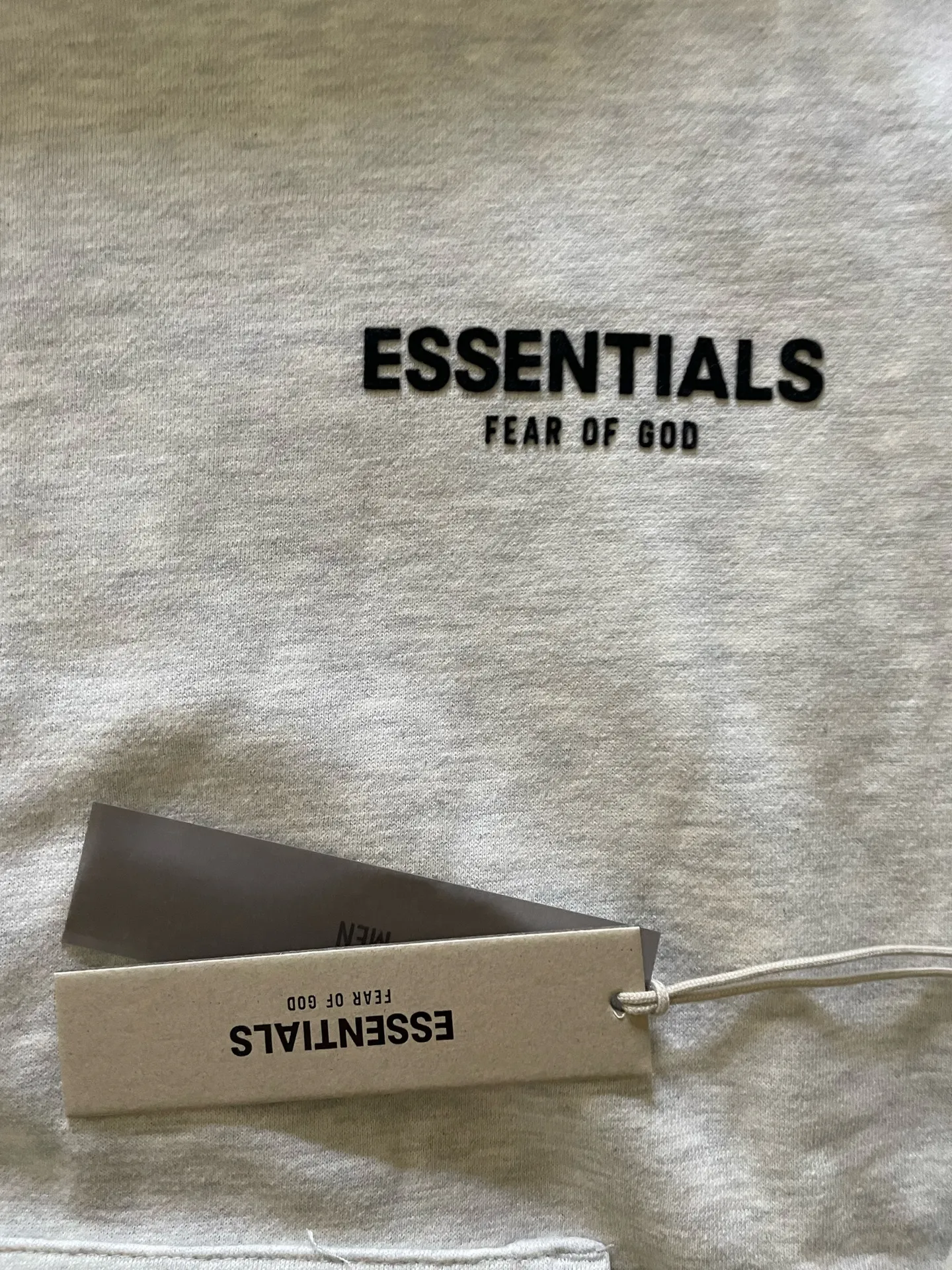 Essentials Fear of God Hoodie β Light Oatmeal L - Image 2