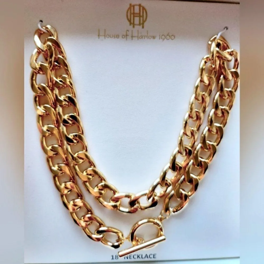 House of Harlow 18"necklace Gold - Image 2
