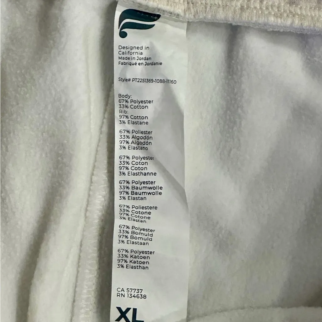 Fabletics Sweatpants Oversized Comfy Cozy Warm Winter Women’s Size XL - Image 3