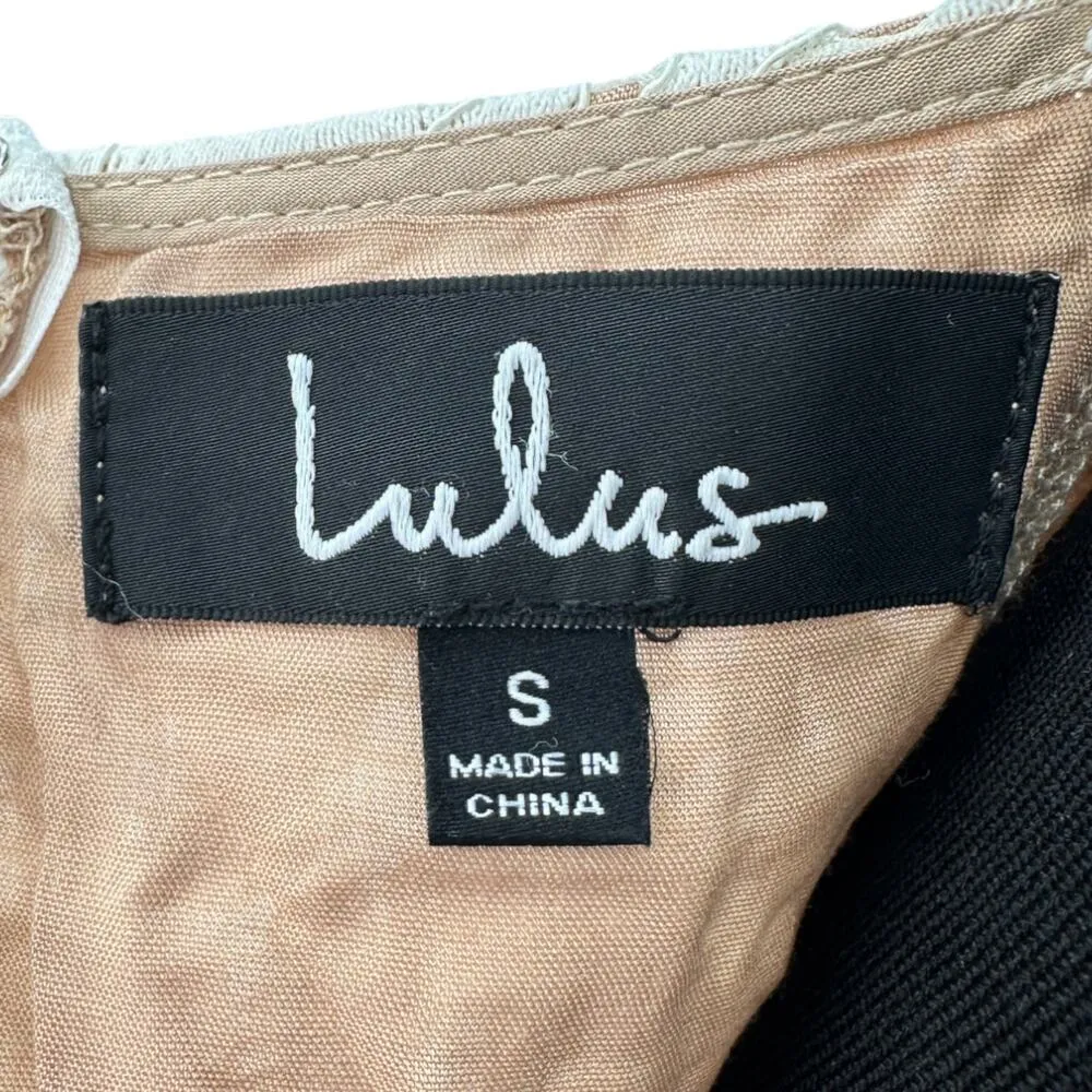 Lulus | Small | One Wish White Floral Eyelash Lace Handkerchief Hem Midi Dress - Image 5